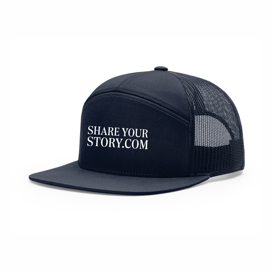 Share Your Story Richardson 7-Panel Trucker Hat